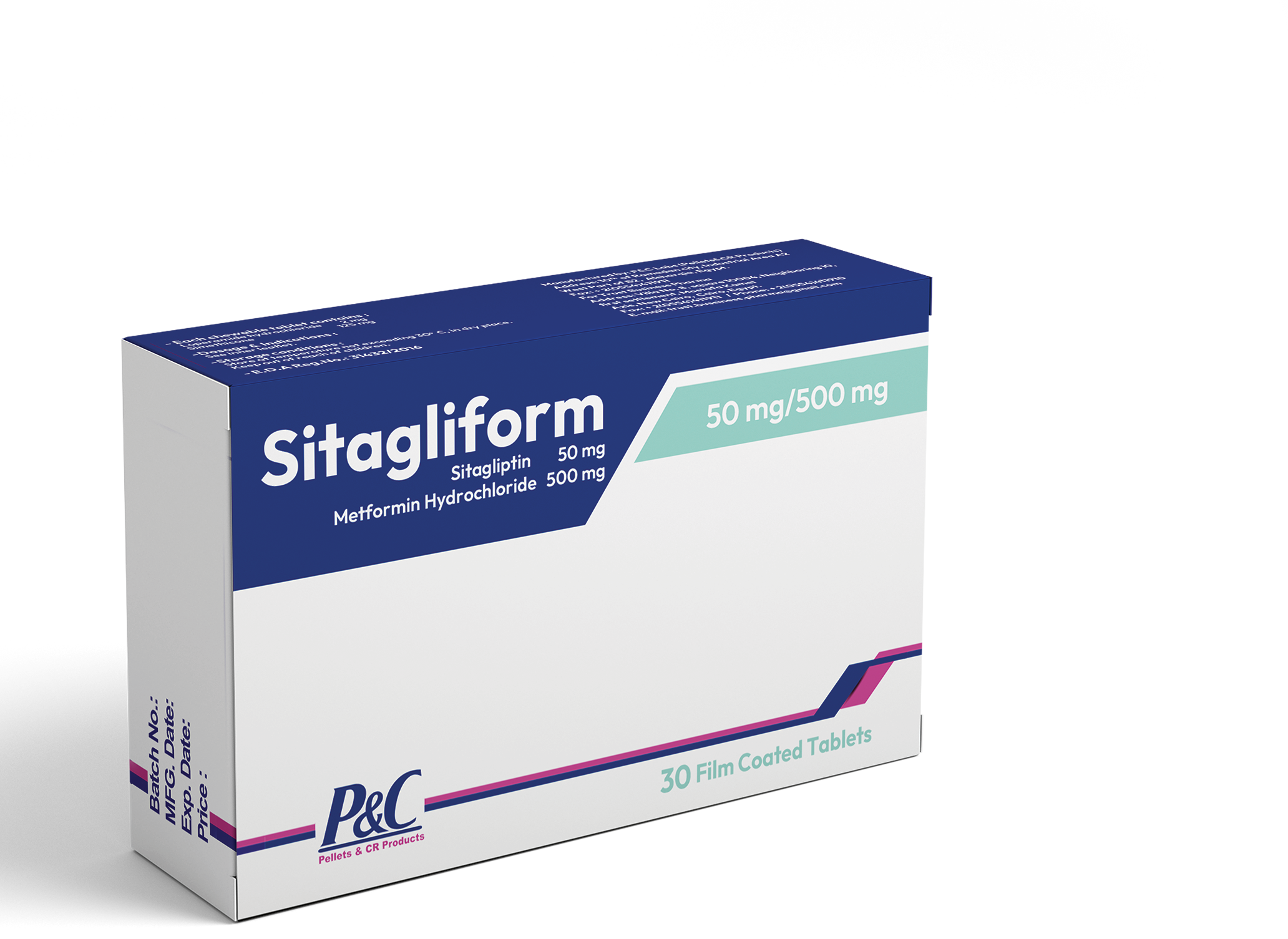 SITAGLIFORM 50/500MG 30 F.C. TABS.